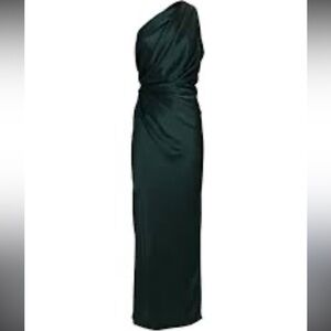 The Sei One-Shoulder Green Dress 10